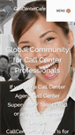 Mobile Screenshot of callcentercafe.com
